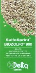 Sulfoprint Biozolfo 900, a base di zolfo elementare e argilla bentonite è ammesso per l'impiego in agricoltura biologica ai sensi del Reg. Cee 2092/91 e successive modifiche 